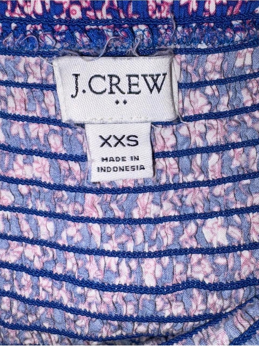 J. Crew Floral Smocked Midi Dress - Picture 6 of 8